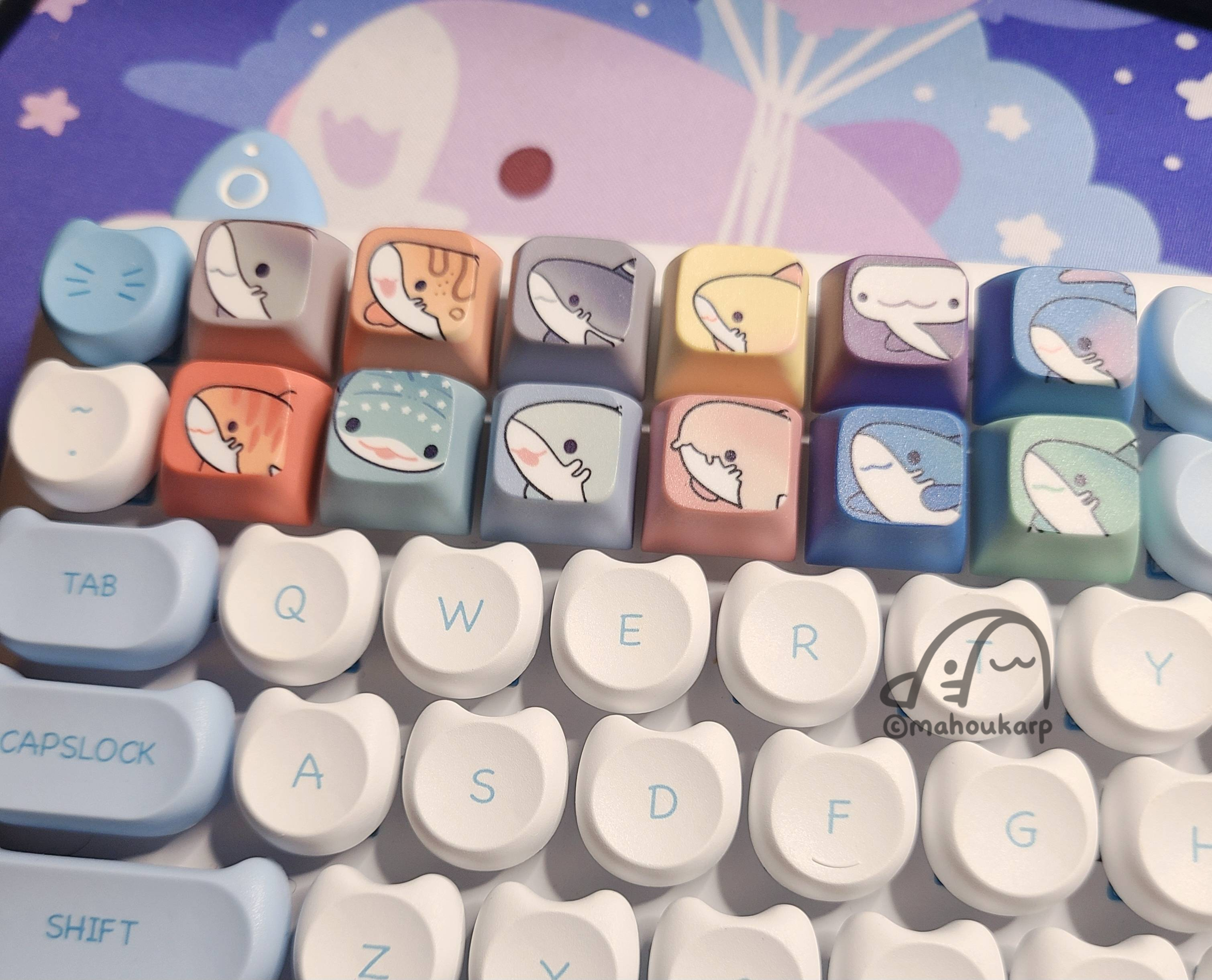 Sharpie Keycaps Shark Keycaps blindbags – Mahoukarp